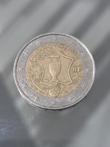 Moneta euro uefa 2016 - euro,