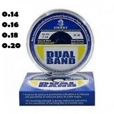 MAVER MONOFILO SMART DUAL BAND PESCA, MULINELLO, FEEDER, TROTA, MARE hobby 150mt