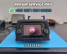 7356369860 SERVIZIO RIPARAZIONE UCONNECT 500L CON LOGO BLOCCATO GARANZIA 1ANNO