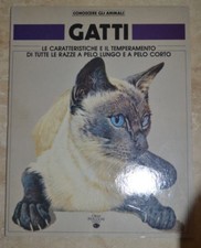 CONOSCERE GLI ANIMALI - GATTI - CARATTERISTICHE RAZZE PELO LUNGO CORTO 1990 (DE)