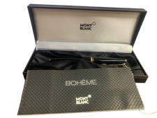 Penna stilografica  Montblanc Meisterstück nera linea BOHEME Pennino oro 14 kt