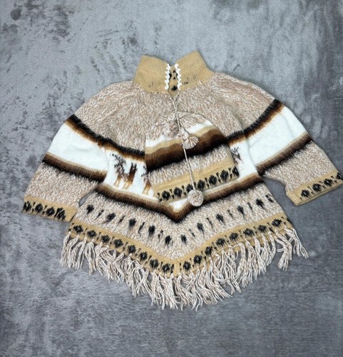 Poncho bambino alpaca - poncho,