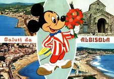 WALT DISNEY - ALBISOLA SUPERIORE, Savona - TOPOLINO, Mickey Mouse - VG - #394