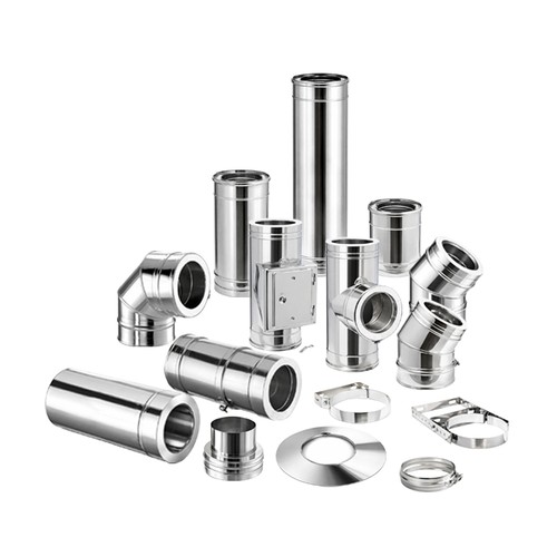 Canna fumaria acciaio inox