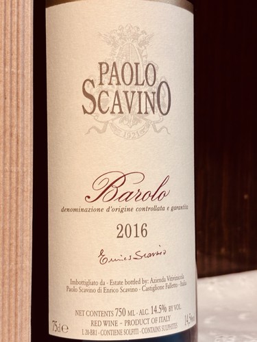 Paolo scavino barolo docg 2016 - scavino,