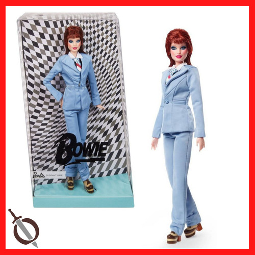 David bowie barbie signature - david,