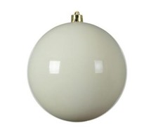 PALLE DI NATALE PLASTICA 8CM