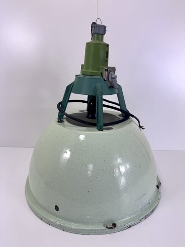 Alte fabriklampe emaille lampe - alte,