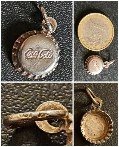 Ciondolo coca cola argento - ciondolo, cola🥤argento