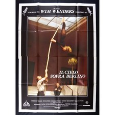 manifesto IL CIELO SOPRA BERLINO wim wenders peter falk ganz A241