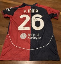 Maglia Mina Unwashed Cagliari vs Inter, 2025 - Autografata