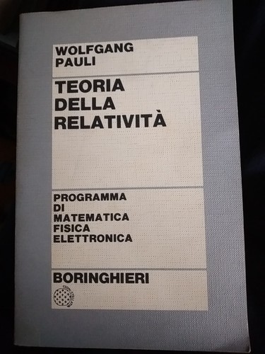 Pauli teoria della - w.,
