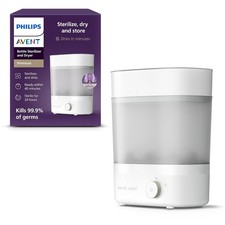 Philips AVENT Sterilizzatore e Asciugatrice per Biberon Premium, Rimuove 99,9% 