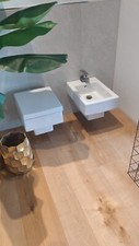 SANITARI DURAVIT  MOD.VERO SOSPESO COMPLETO DI SEGGETTA