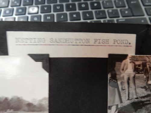 Angram pond fishing - angram, netting