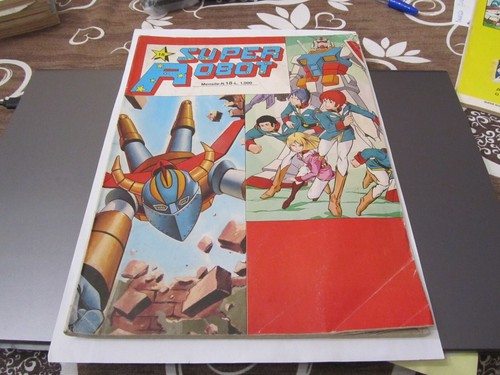 Rivista fumetti super - fumetti, robot