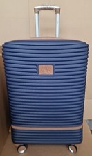 H&R Sport Replicating 8 Ruote Valigia Rigida Espandibile Grande 81cm Navy Lock