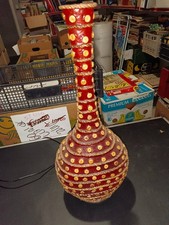 VECCHIA LAMPADA VINTAGE ROSSA