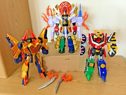Bundle power rangers - 3, dx