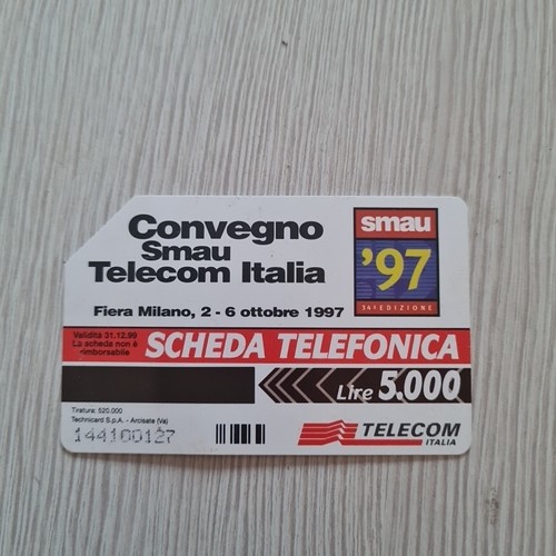 Carta telefonica smau l - telefonica,