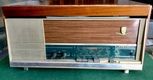 Radio giradischi a valvole - radio, e