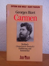 Bizet. Carmen. Textbuch (Französisch - Deutsch). Einführung und Kommentar Bizet,