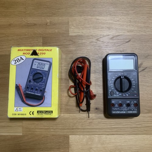 Multimetro digitale konig mod - multimetro,