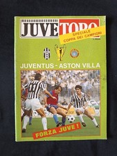 rivista JUVE TORO Juventus-Aston Villa - Coppa Campioni