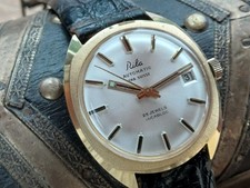 Montre suisse automatique homme  RILA pl OR date ETA 2472 - NEUVE DE STOCK