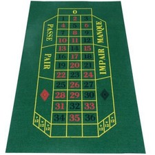 TAPPETO DA TAVOLO VERDE FELTRO