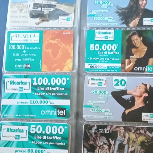 Omnitel lotto schede - omnitel,