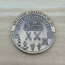Gettone Forze Armate Svedesi