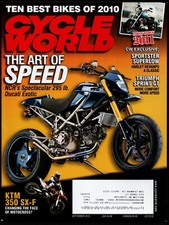 SEPTEMBER 2010 CYCLE WORLD