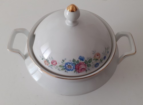 Zuppiera porcellana vintage - zuppiera,