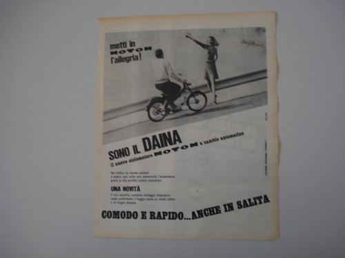 Advertising pubblicità 1969 - pubblicità,