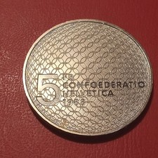 Svizzera Moneta 5 Franchi 1988
