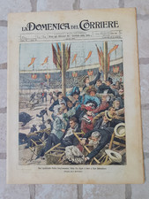 1904 domenica del corriere 32 SPAGNA ANIMALI ESOTICI MADRID SAN SEBASTIANO 