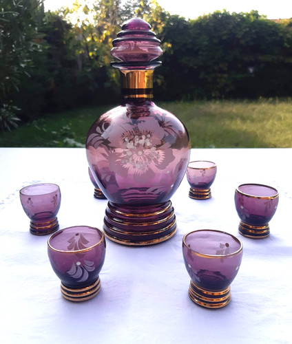 Decanter bicchieri da - 6,