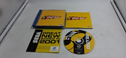 Jeu sega dreamcast crazy taxi - jeu,