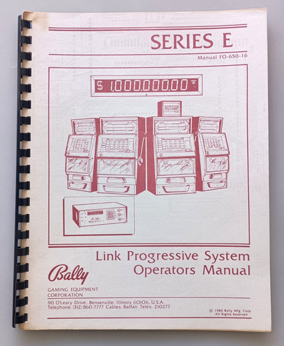 Bally slot machine - bally, e