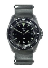 Orologio al quarzo MWC Kampfschwimmer resistente 300 m acciaio inox subacquei militari