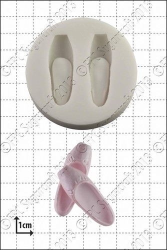 Stampo silicone scarpette - stampo,