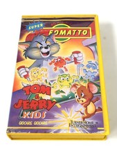 Vhs Tom & Jerry Kids Giocare Giocare Film Ita Animazione Cartoni Animati Rcs VHS