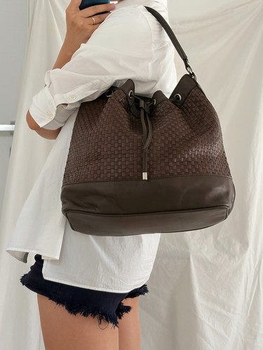 Max mara vintage brown woven - max,