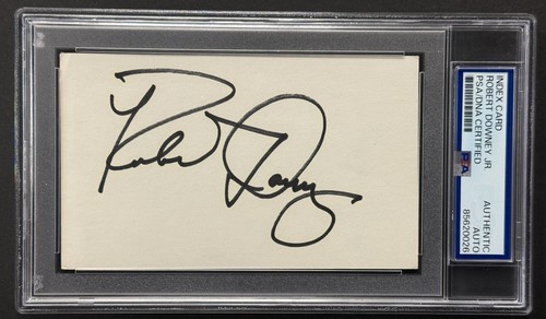 Robert downey signed - downey, jr.
