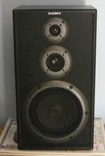 SONY SS-A 105 vintage altoparlante UNA cassa 3 vie - 6 OHM - 120 W - FUNZIONANTE