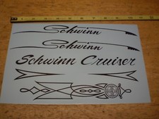 Set completo decalcomanie nero