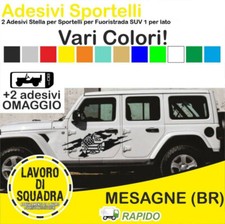 2 Adesivi Stella Us Jeep
