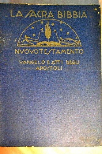 Sacra bibbia nuovo testamento - sacra,