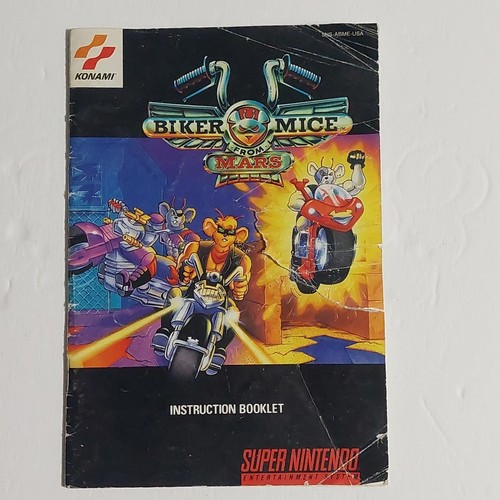 Biker mice from mars - mice, snes